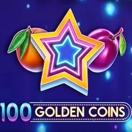 100 Golden Coins logo by Amusnet Interactive at Slota Casino
