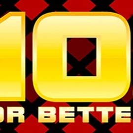 10s or Better slot logo by 1x2gaming at Slota Casino