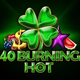 40 Burning Hot by Amusnet Interactive, showcased at slotacasino.eu.com – game logo