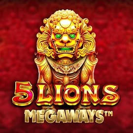 5 Lions Megaways logo – Slots by Pragmatic Play at Slota Casino