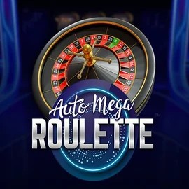 Auto Mega Roulette logo by Pragmatic Play at Slota Casino