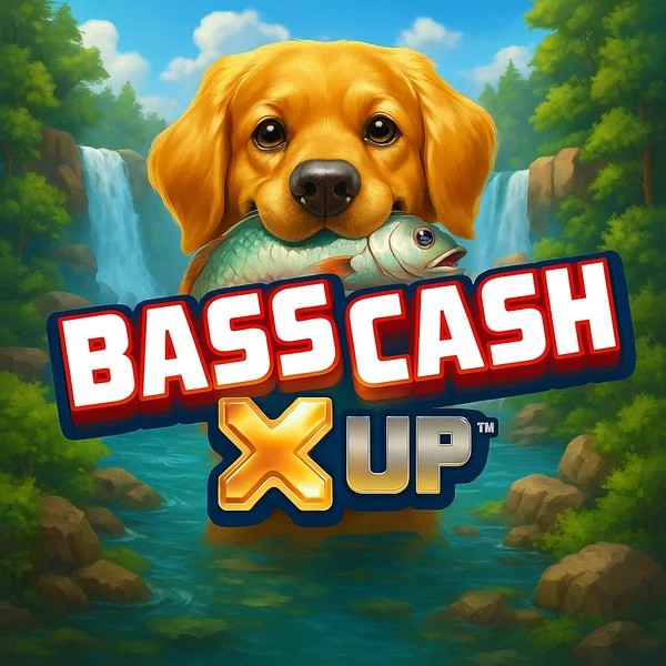 Try Bass Cash X UP slot by Alchemy Gaming on slotacasino.eu.com – logo image