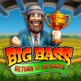 Enjoy Big Bass Return to the Races by Pragmatic Play – logo hosted on slotacasino.eu.com