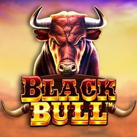 Black Bull slot logo by Pragmatic Play at Slota Casino