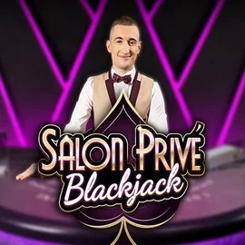 Blackjack Salon Privé slot visual from Ezugi available on slotacasino.eu.com