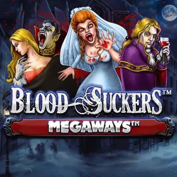 Blood Suckers Megaways by Red Tiger Gaming, showcased at slotacasino.eu.com – game logo