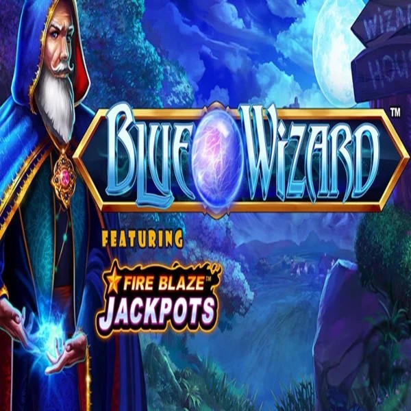 Enjoy Blue Wizard Fire Blaze Jackpots by Rarestone Gaming – logo hosted on slotacasino.eu.com
