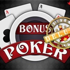 Bonus Poker Deluxe - 3 Hands online game logo by RTG (Reel Time Gaming) on slotacasino.eu.com
