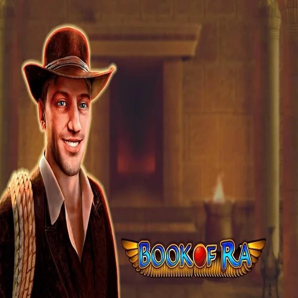 Official Slots logo: Book of Ra by Greentube at Slota Casino