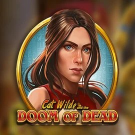 Cat Wilde and the Doom of Dead online game logo by Play'n GO on slotacasino.eu.com