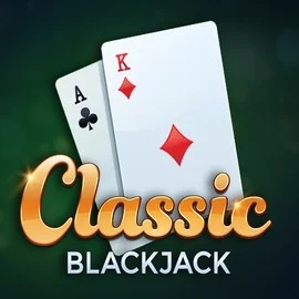 Classic Blackjack slot visual from Red Tiger Gaming available on slotacasino.eu.com