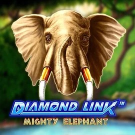 Diamond Link Mighty Elephant slot logo by Novomatic at Slota Casino