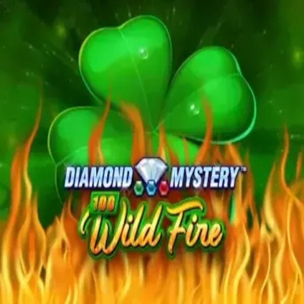 Diamond Mystery 100 Wild Fire slot icon by Greentube, available at Slota Casino