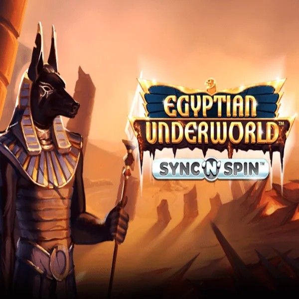Egyptian Underworld logo by Greentube at Slota Casino