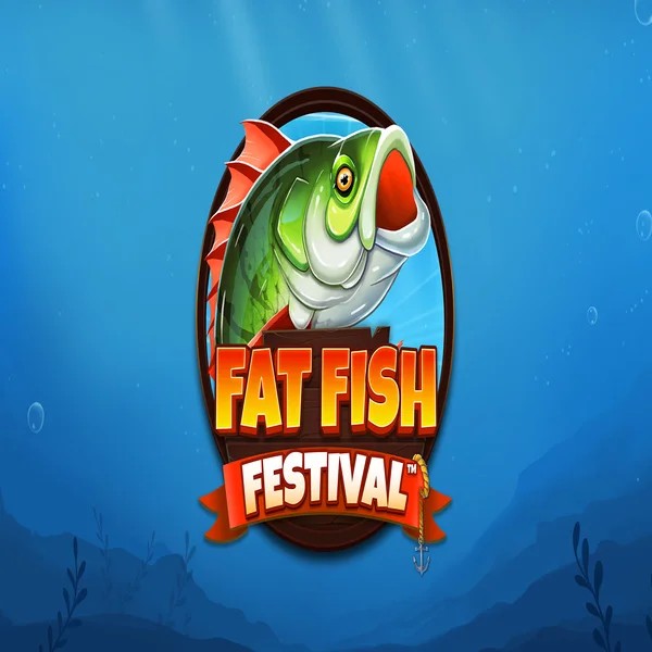 Fat Fish Festival slot logo by Wishbone Games at Slota Casino