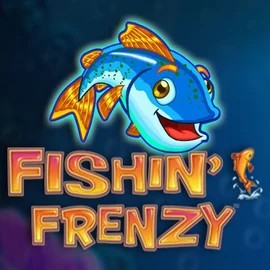 Fishin Frenzy logo – Slots by Blueprint Gaming at Slota Casino
