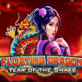 Floating Dragon Year of the Snake logo by Pragmatic Play at Slota Casino