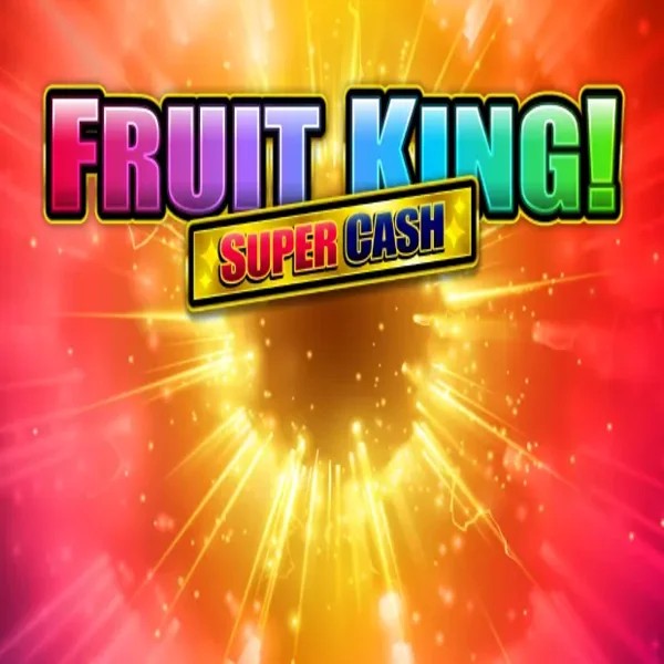 Fruit King Super Cash by Greentube, showcased at slotacasino.eu.com – game logo