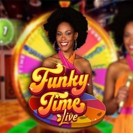 Funky Time by Evolution, showcased at slotacasino.eu.com – game logo