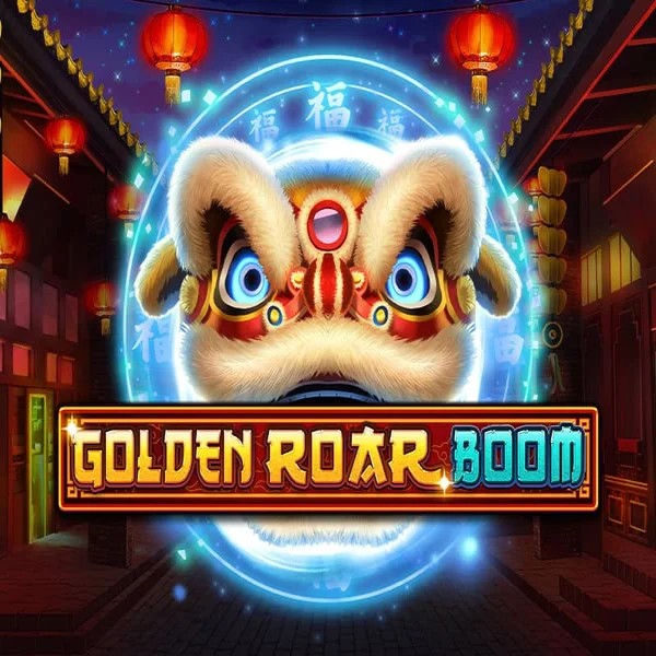 Golden Roar BOOM logo by Greentube at Slota Casino