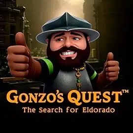 Gonzo's Quest logo by NetEnt at Slota CasinoGonzo's Quest