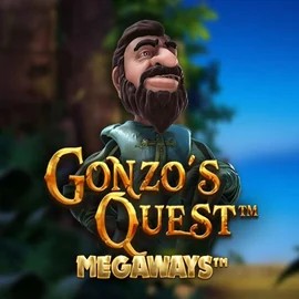 Official Slots logo: Gonzo's Quest Megaways by Red Tiger Gaming at Slota Casino