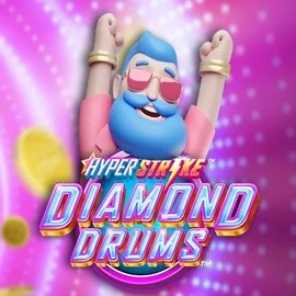 Hyper Strike Diamond Drums slot visual from Gameburger Studios available on slotacasino.eu.com