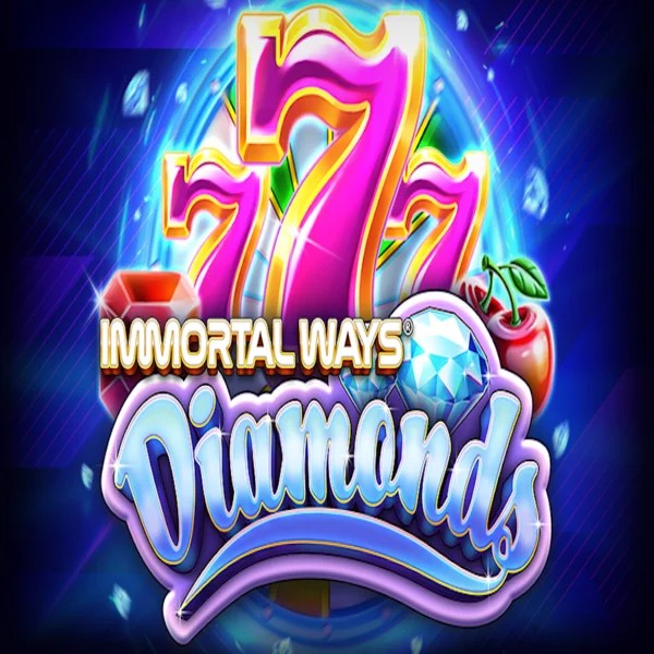 Immortal Ways Diamonds by RubyPlay, showcased at slotacasino.eu.com – game logo