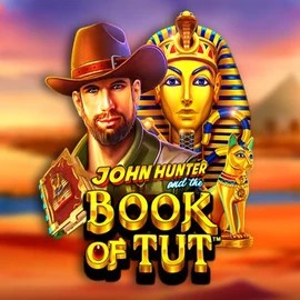 Official Slots logo: John Hunter and the Book of Tut by Pragmatic Play at Slota Casino