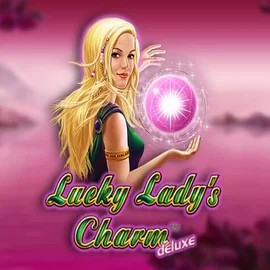 Lucky Ladys Charm Deluxe slot logo by Greentube at Slota Casino