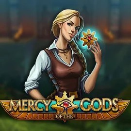 Mercy Of The Gods online game logo by NetEnt on slotacasino.eu.com
