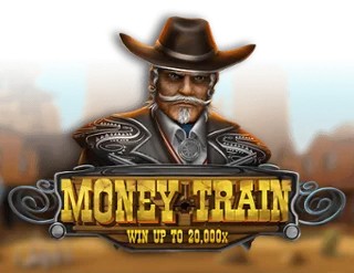 Money Train slot logo by Relax Gaming at Slota Casino