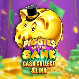 Slots logo of Piggies And The Bank Cash Collect & Link from Origins at Slota Casino