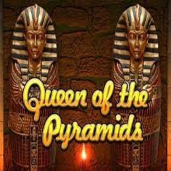 Queen of the Pyramids by Playtech, showcased at slotacasino.eu.com – game logo