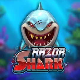 Official Slots logo: Razor Shark by Push Gaming at Slota Casino