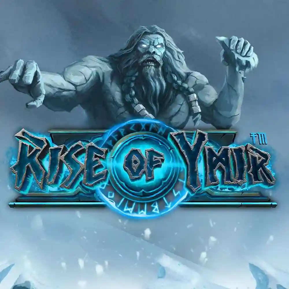 Rise of Ymir online game logo by Hacksaw Gaming on slotacasino.eu.com