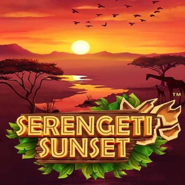Serengeti Sunset slot visual from Skywind Group available on slotacasino.eu.com