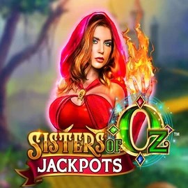 Sisters Of Oz Jackpots online game logo by Triple Edge Studios on slotacasino.eu.com