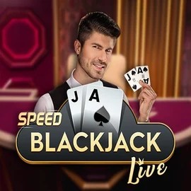 Speed Blackjack game by Pragmatic Play – logo hosted on Slota Casino
