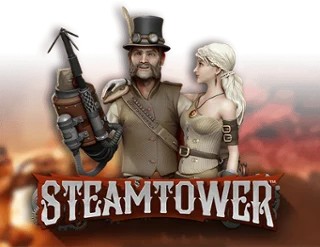 Enjoy Steam Tower Slot by NetEnt – logo hosted on slotacasino.eu.com