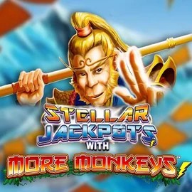 Enjoy Stellar Jackpots with More Monkeys by Lightning Box Game – logo hosted on slotacasino.eu.com