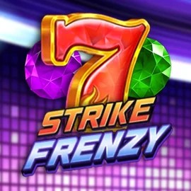 Strike Frenzy online game logo by Pragmatic Play on slotacasino.eu.com