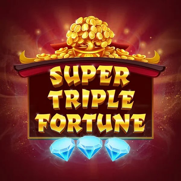 Super Triple Fortune slot visual from Greentube available on slotacasino.eu.com