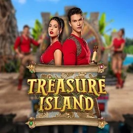 Treasure Island logo by Pragmatic Play at Slota Casino