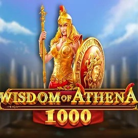 Slots logo of Wisdom of Athena 1000 from Pragmatic Play at Slota Casino
